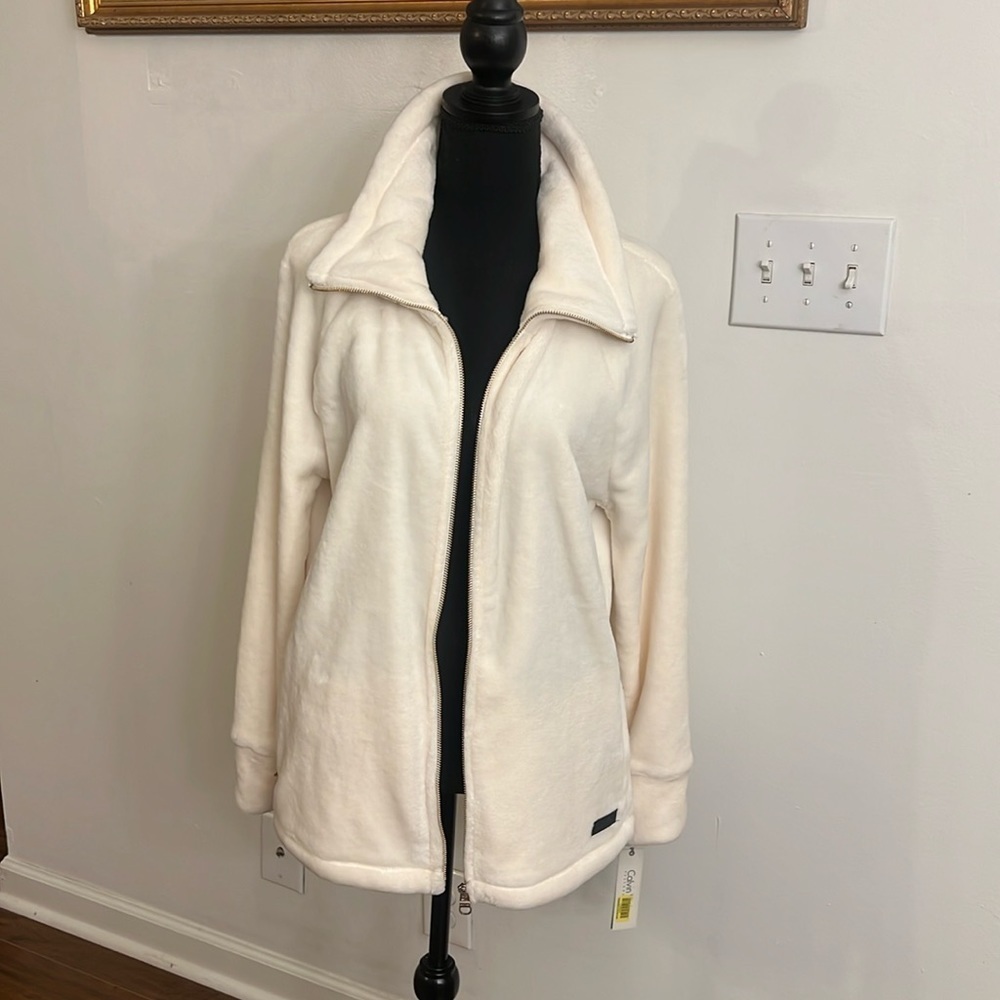 NWT Calvin Klein Performance Full Zip Fleece Jacket- Sz. Large